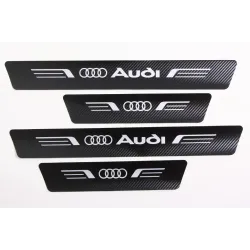 Захисна плівка Audi чорний карбон "Автограф" (4 шт.)