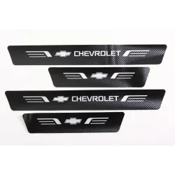 Захисна плівка Chevrolet чорний карбон "Автограф" (4 шт.)
