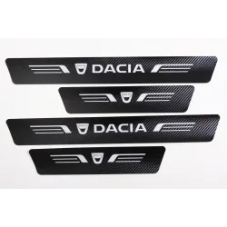 Захисна плівка Dacia чорний карбон "Автограф" (4 шт.)