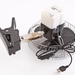 Вентилятор в USB метал. на кліпсі 5В 6" "Elegant"